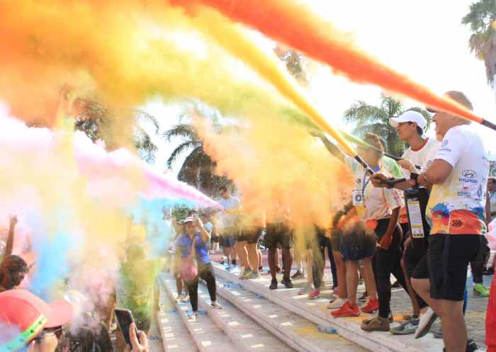 Exitosa carrera ‘Píntate de colores por la juventud 1