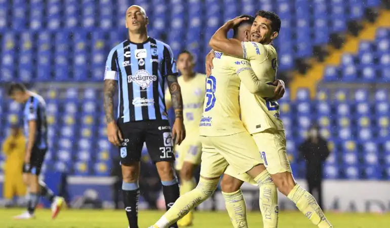 Tras derrotar a Querétaro, América gana su quinto partido consecutivo de liga y sube al tercer puesto en la general