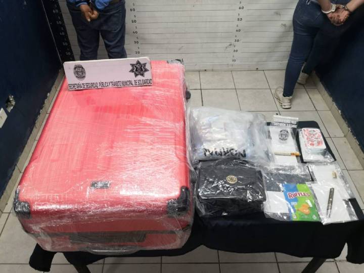 Capturada pareja con narcoticos en Playa del Carmen tras operativo policial 1