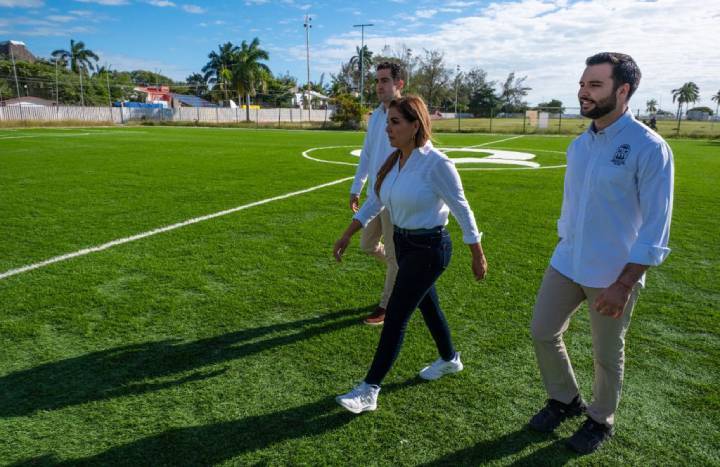 Renovación de la Unidad Deportiva Bicentenario en Chetumal gracias a Fondos Federales