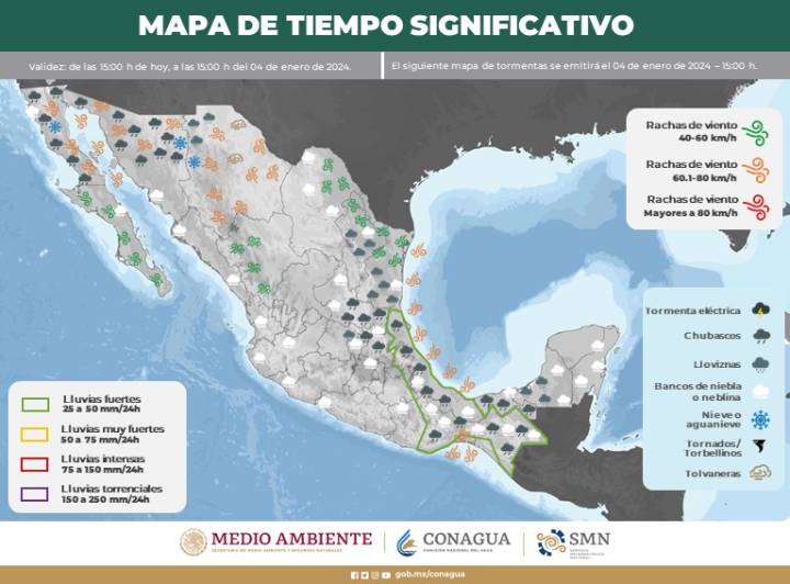 Clima en Quintana Roo: Previsiones de Ambiente Medio Nublado y Condiciones Atmosféricas