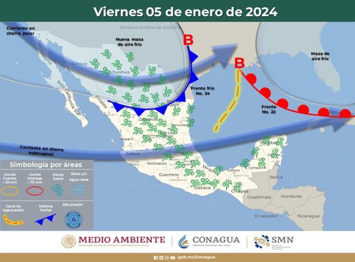 Clima en Quintana Roo: Pronóstico de Lluvias Aisladas y Variaciones Térmicas