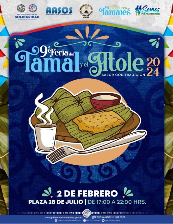 Culminacion Gastronomica Invitacion al Festin de la Feria del Tamal y del Atole 2024 en Playa del Carmen 2