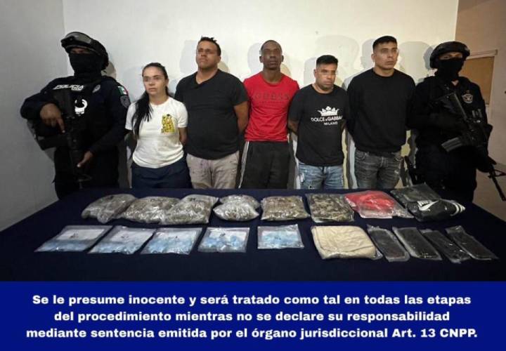 Desarticulación de una Red de Narcotráfico en Tulum: Capturados Cinco Presuntos Integrantes