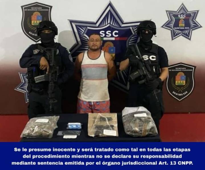 Desarticulan a presunto traficante con armamento en Haciendas Real del Caribe