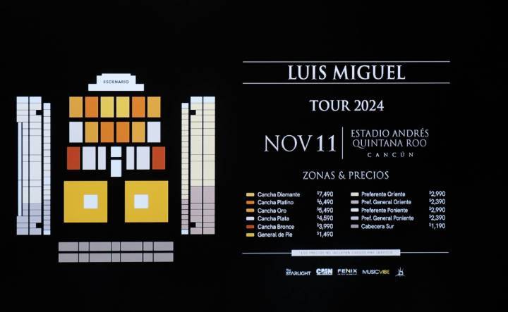 Despega la Preventa de Boletos para el Concierto Exclusivo de Luis Miguel en Cancun 1