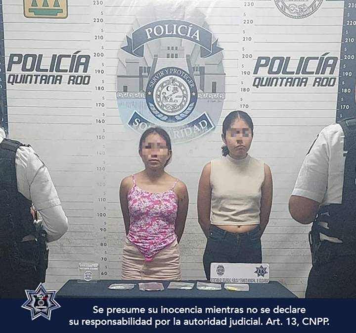 Éxito Operativo en Playa del Carmen: Tres Detenidos, Narcóticos Decomisados y Robo Abortado