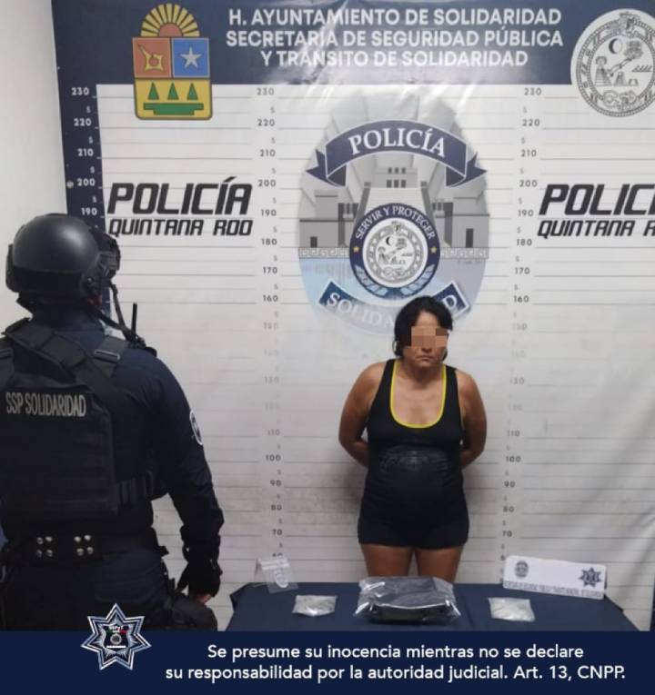 Exito Policial en Playa del Carmen Capturados 7 Individuos y Decomisadas Armas y Drogas 1