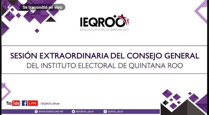 Extension de Plazo Concedida por el Ieqroo para Registro de Candidaturas Independientes en Quintana Roo 1