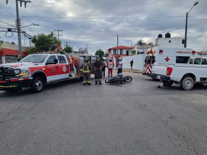 Fatal Encuentro en Cancún: Motociclista Perece en Desgarrador Choque