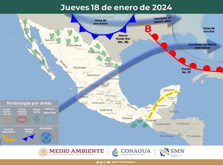 Chubascos Esperados en Quintana Roo: SMN Pronostica Día Húmedo y Cálido