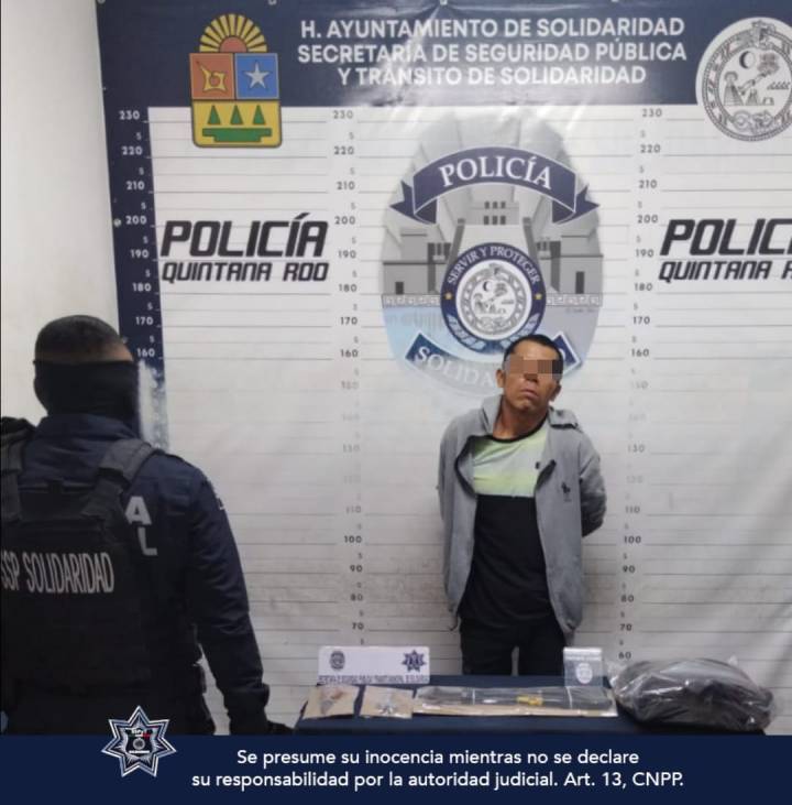 Operativo Policial en Playa del Carmen Resulta en la Detencion de Tres Individuos por Diversos Incidentes 1