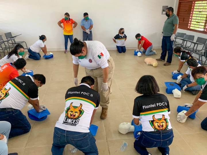 Playa del Carmen promueve capacitación en emergencias para ciudadanos