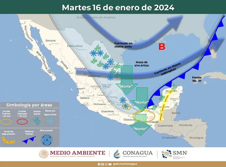 Clima para Quintana Roo: El SMN Anuncia Chubascos y Altas Temperaturas