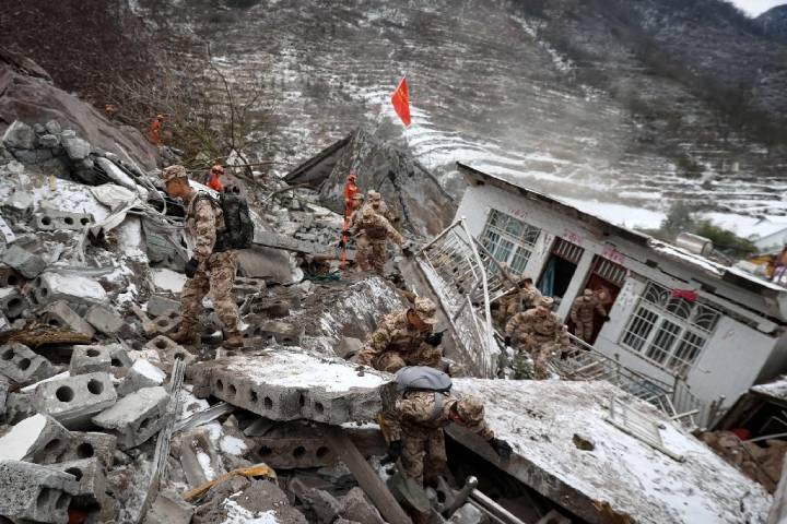 Tragedia en Yunnan China 47 Victimas Mortales tras Deslave 1