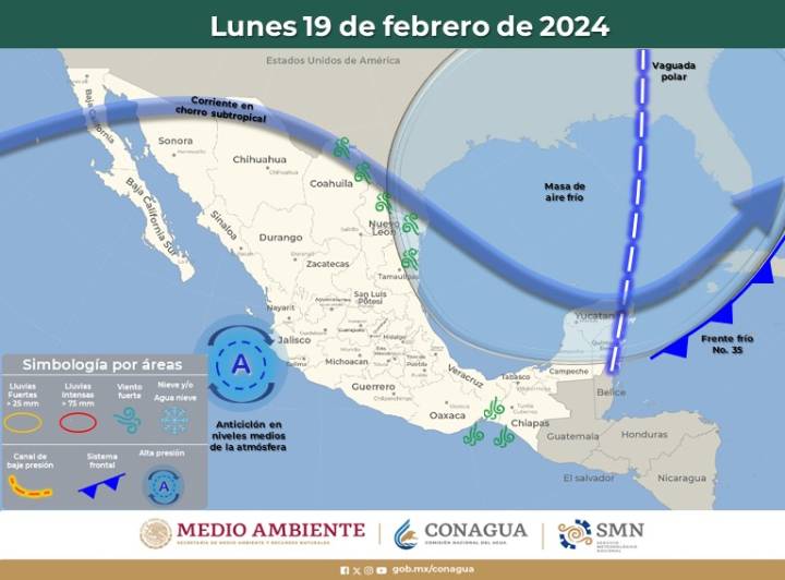 Clima en Quintana Roo: Cambios atmosféricos y previsiones meteorológicas