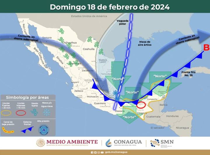 Clima en Quintana Roo: Cambios pronosticados por evento del "Norte"