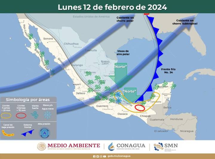 Clima en Quintana Roo: Intervalos de chubascos y altas temperaturas