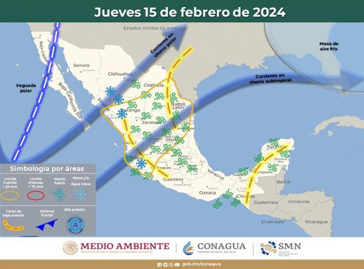 Clima en Quintana Roo: Lluvias Aisladas y Variación de Temperaturas