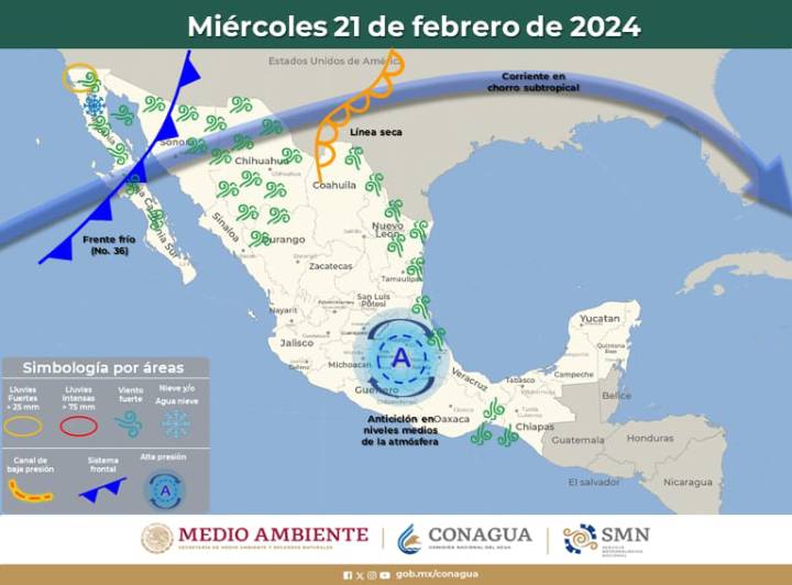 Clima en Quintana Roo: Sin precipitaciones