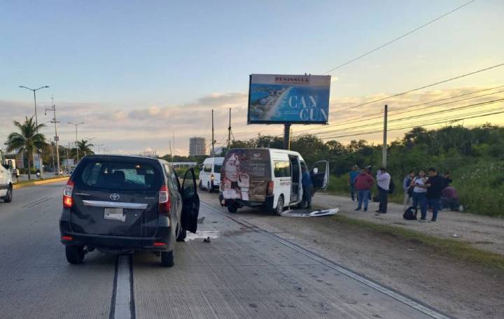 Colisión en Bulevar de Cancún: 12 Personas Heridas