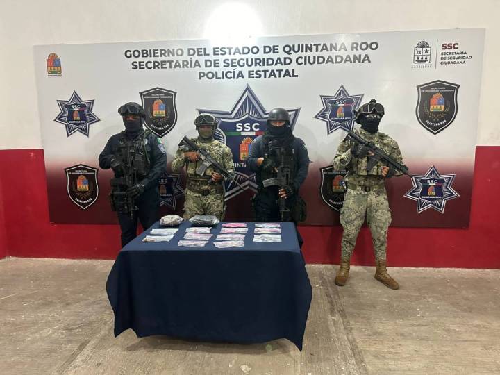 Desarticulan Red de Narcotráfico en Felipe Carrillo Puerto sin Capturas