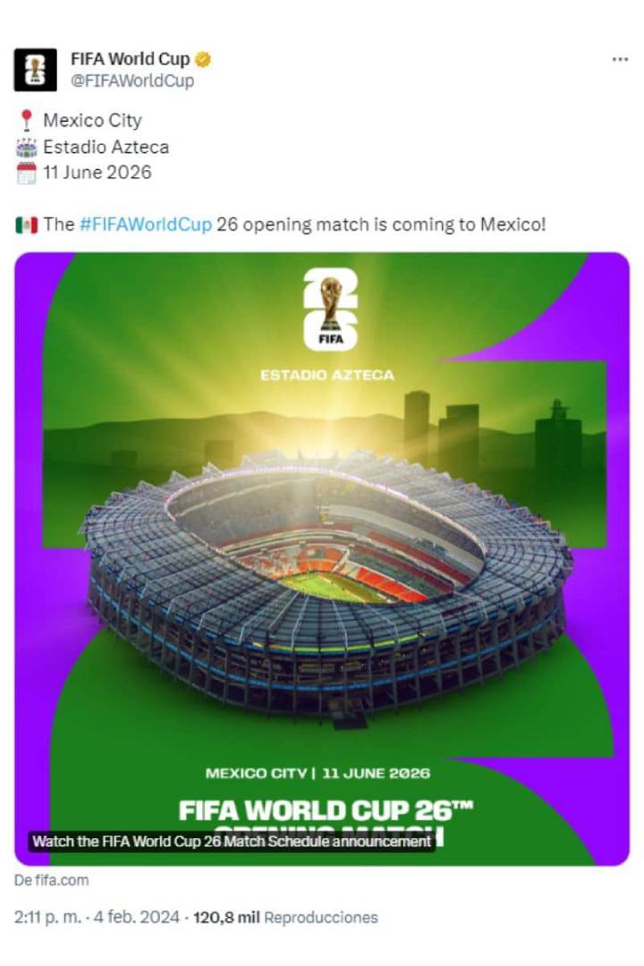 Deslumbrante Inicio en el Estadio Azteca para la Copa Mundial 2026 1
