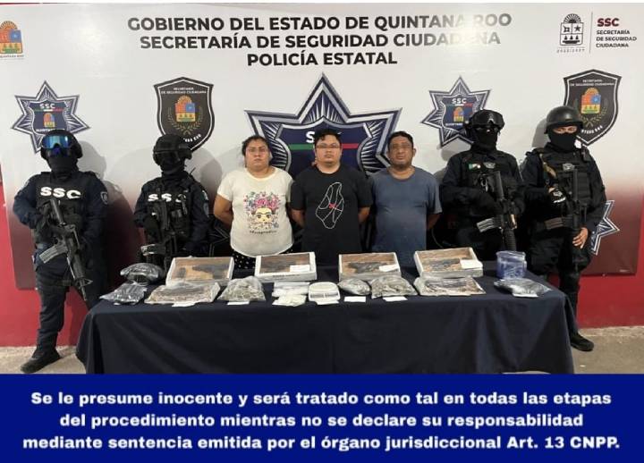 Éxito Policial en Cancún: Desmantelado Grupo delictivo con Armas y Drogas