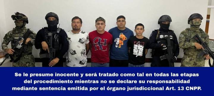 Golpe al Narcotráfico en Cozumel: Capturan a Cuatro Contra el Crimen Organizado