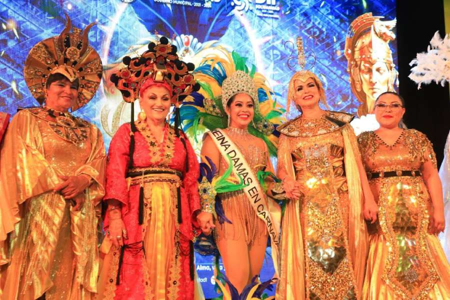 Gran algarabia en coronaciones de Reyes y reinas del Carnaval 2024