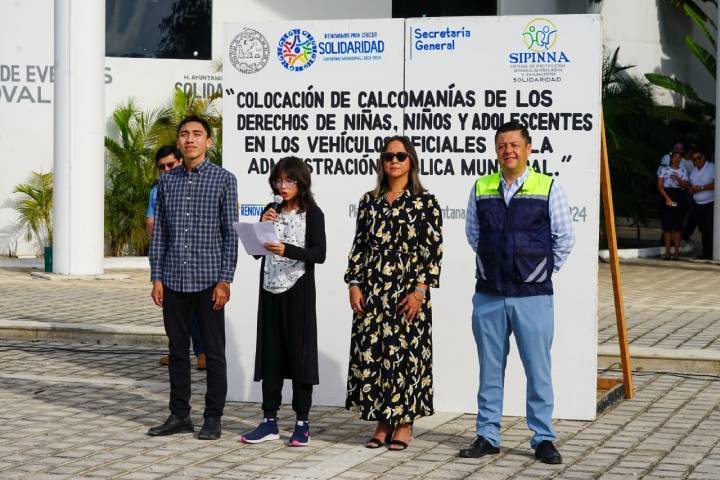 Inicia Campaña para Empoderar a Niñas, Niños y Adolescentes en Playa del Carmen