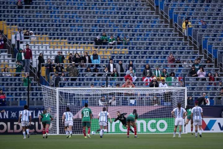 Mexico Tropezando en la Copa Oro Femenil Empate Desalentador frente a Argentina 1