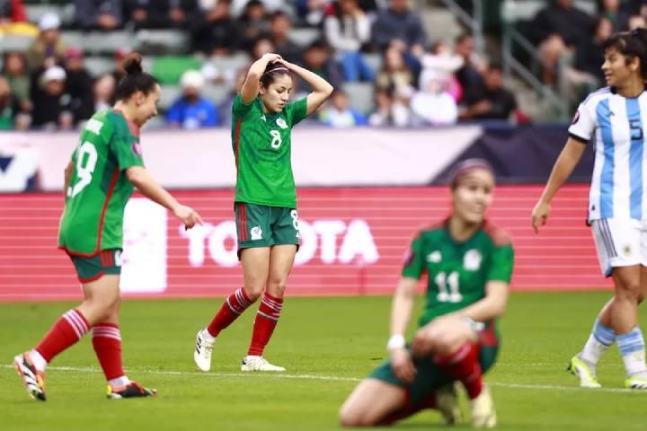 Mexico Tropezando en la Copa Oro Femenil Empate Desalentador frente a Argentina 2