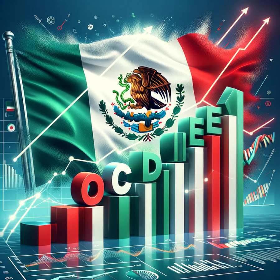 OCDE Ajusta Proyecciones de Crecimiento Mundial para 2024: México con Perspectivas Positivas