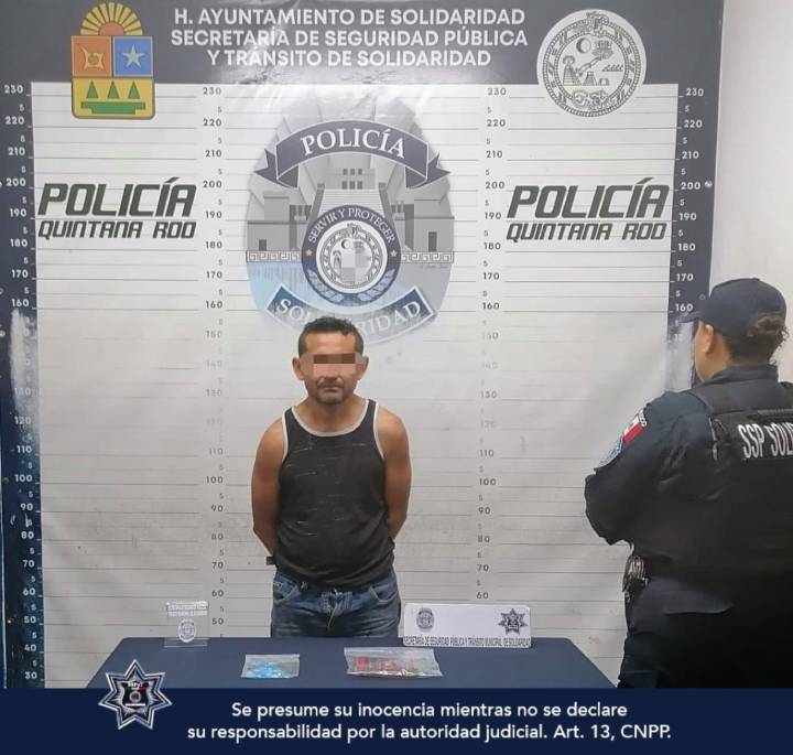 Operativos policiales en Playa del Carmen aprehensiones por robo y trafico de drogas 1