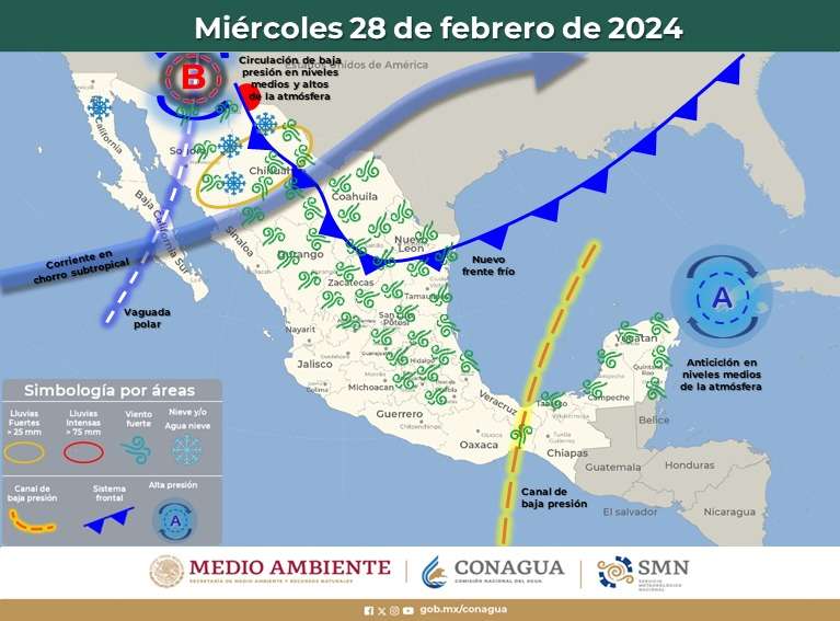 Quintana Roo Disfrutará de un Día Sin Lluvias y con Temperaturas Cálidas