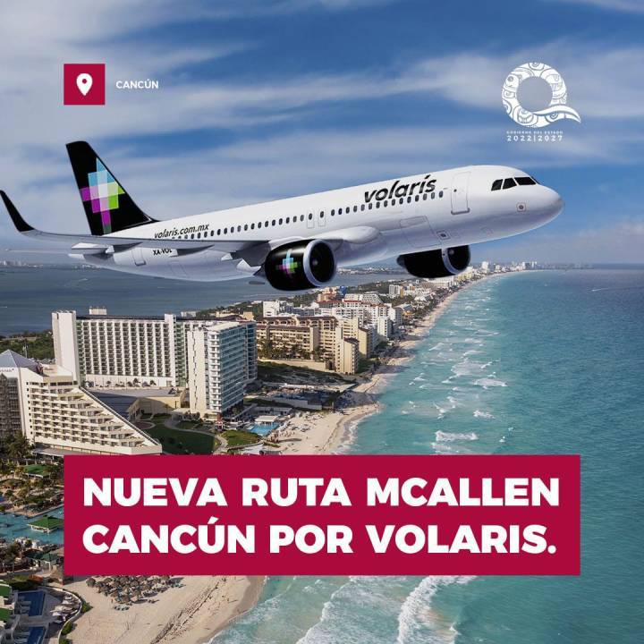 Una Alianza Aérea de Vanguardia: McAllen y Cancún Unen Fuerzas para Impulsar el Turismo Transfronterizo