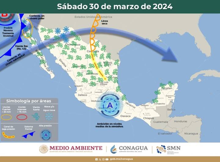 Condiciones climáticas en Quintana Roo