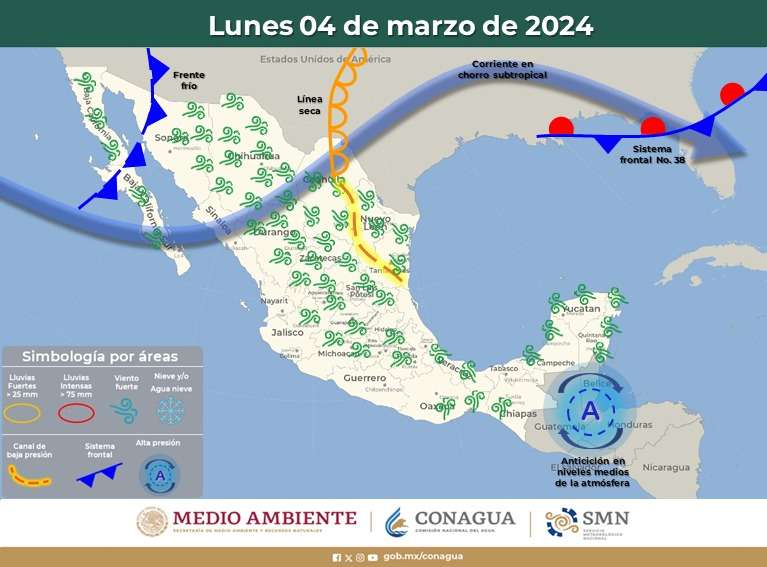 Pronóstico para Quintana Roo: Lluvias Aisladas y Temperaturas Elevadas