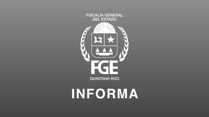 Pesquisa Fiscal sobre Accidente en Ruta Reforma Agraria-Puerto Juárez de Felipe Carrillo Puerto