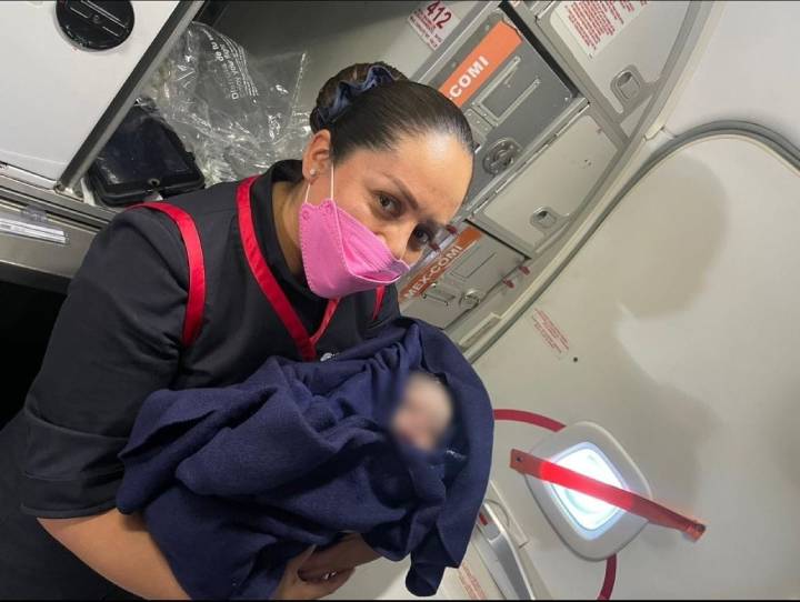 Sorprendente nacimiento a bordo: Bebé llega durante vuelo de Aeroméxico