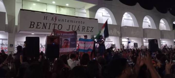 Tensiones en Cancun y Playa del Carmen durante protestas por el Dia Internacional de la Mujer 1