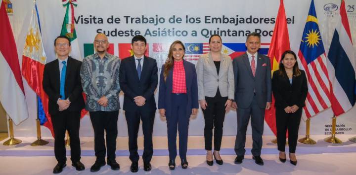 Abriendo Puertas en Quintana Roo Embajadores del Sudeste Asiatico y Autoridades Estatales tejen Lazos para Futuras Inversiones 1