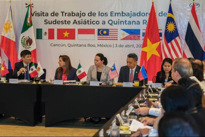 Abriendo Puertas en Quintana Roo Embajadores del Sudeste Asiatico y Autoridades Estatales tejen Lazos para Futuras Inversiones 2