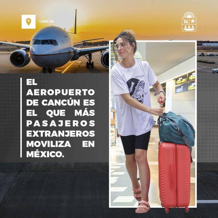 Aeropuerto Cancún: Líder en Visitantes Extranjeros