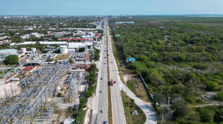 Arranca Proceso de Cableado Subterraneo en el Bulevar Colosio de Cancun 4