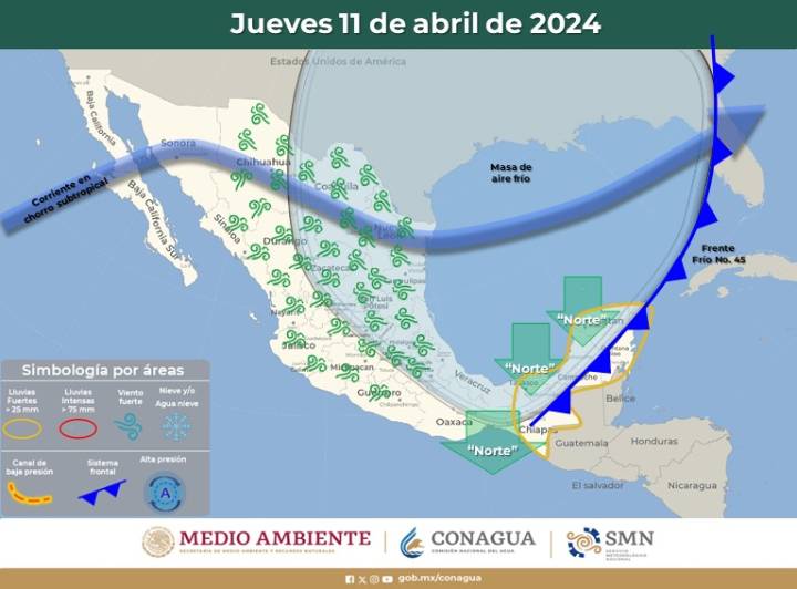 Clima en Quintana Roo: Alertan sobre precipitaciones intensas