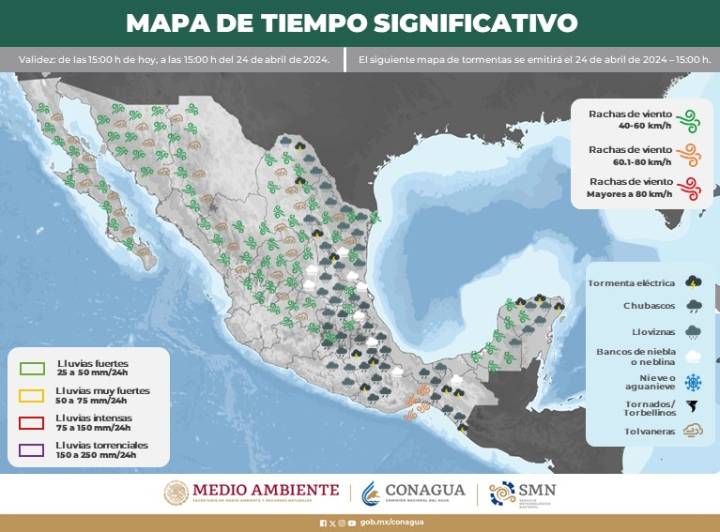 Clima en Quintana Roo: Prevén lluvias