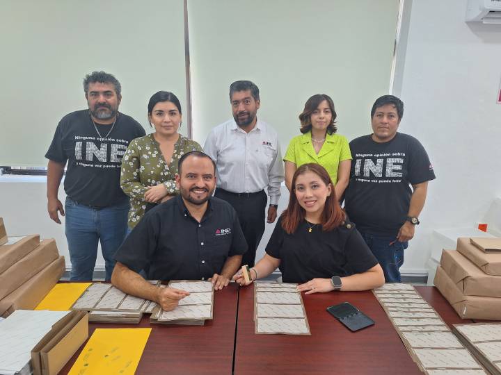 Entrega el INE documentacion electoral en carceles de Quintana Roo 1