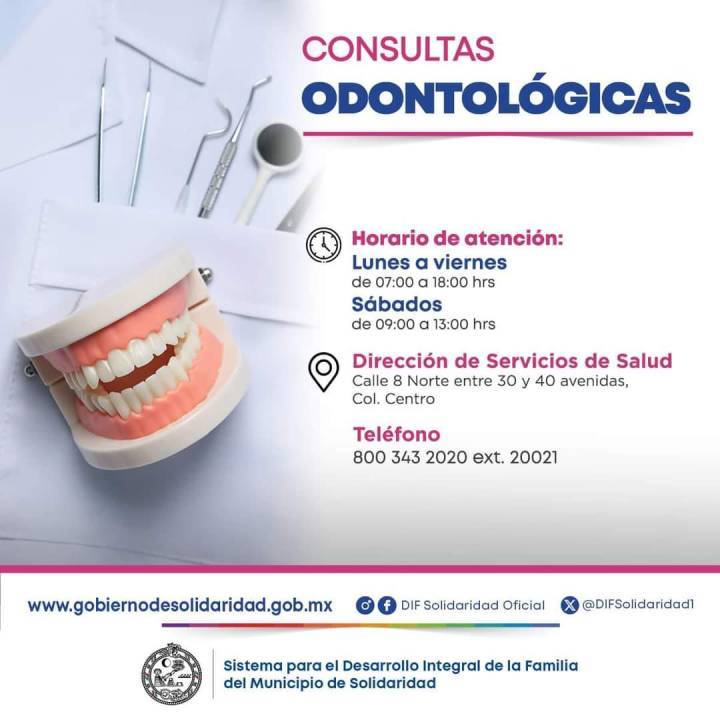 Acceso gratuito a servicios dentales en CAPS